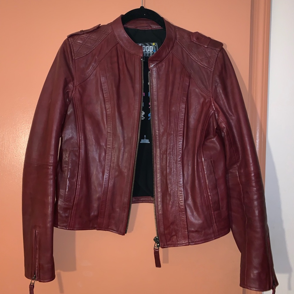 Leather jacket